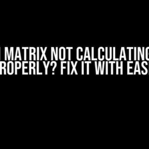 Power BI Matrix not Calculating “Total” Properly? Fix it with Ease!