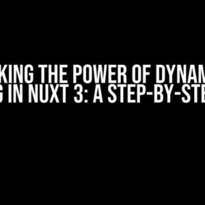 Unlocking the Power of Dynamic CSS Loading in Nuxt 3: A Step-by-Step Guide